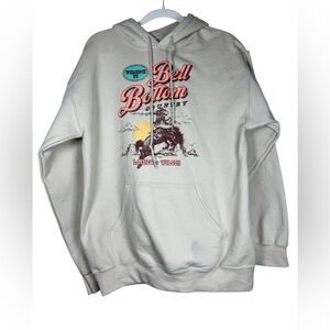 Lainey Wilson Bell Bottom Country Hoodie Sz M Concert Show Cowgirl Western Cozy